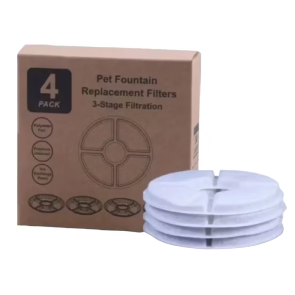 Filtros bebederos fuente de agua perros y gatos pack x4