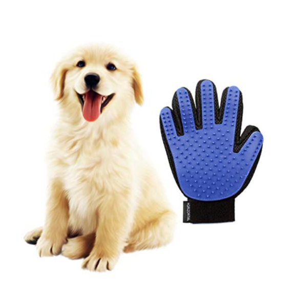 Guantes manopla masaje para mascotas