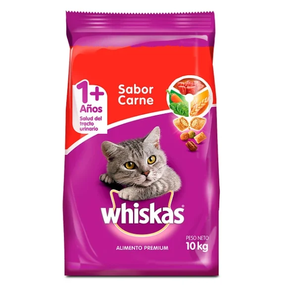 Whiskas sabor Carne 10k