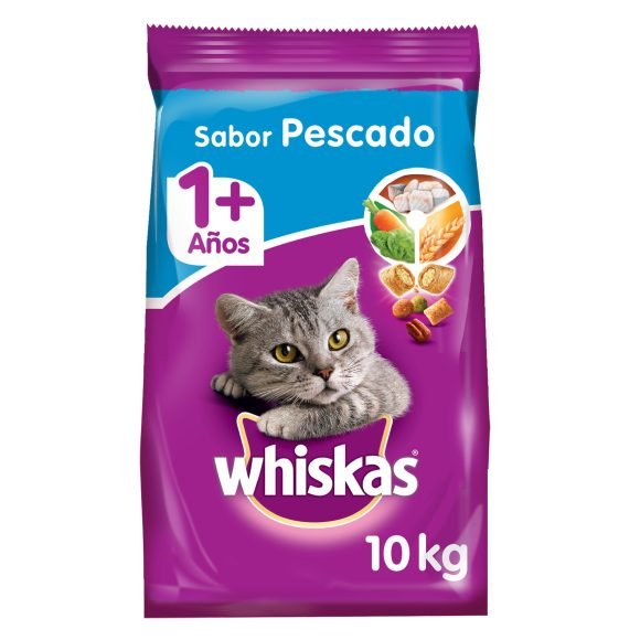 whiskas sabor Pescado 10k
